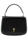 Ami Alexandre Mattiussi Paris Paris Mini Handbag In Black