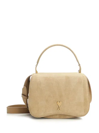 Ami Alexandre Mattiussi Paris Paris Handbags Beige