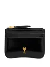 Ami Alexandre Mattiussi Paris Paris Leather Cardholder