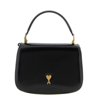 Ami Alexandre Mattiussi Paris Paris Mini Handbag In Black