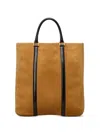Ami Alexandre Mattiussi Paris Paris North South Tote Bag Brown In Brown