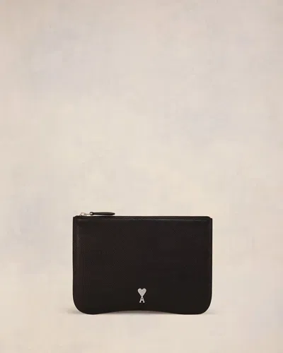Ami Alexandre Mattiussi Paris Paris Pouch Black Unisex