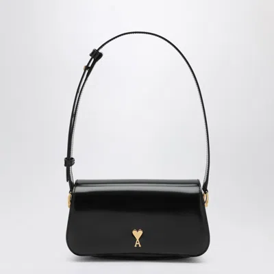 Ami Alexandre Mattiussi Paris Paris Shoulder Bag In Black