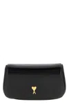 Ami Alexandre Mattiussi 'paris Paris' Small Crossbody Bag In Black
