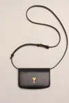 Ami Alexandre Mattiussi Paris Paris Strap Card Holder Black In Black