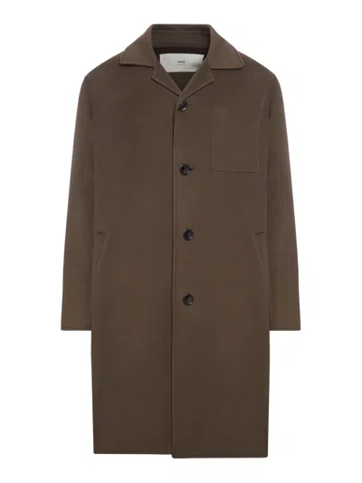 AMI ALEXANDRE MATTIUSSI PARIS SINGLE BREASTED COAT