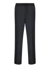 Ami Alexandre Mattiussi Ami Paris Trousers In Black