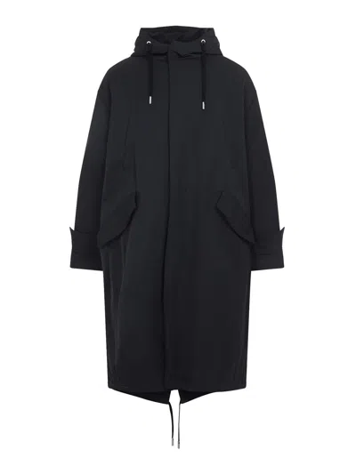 AMI ALEXANDRE MATTIUSSI PADDED PARKA JACKET
