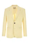 Ami Alexandre Mattiussi Ami Paris Jackets And Vests In Yellow