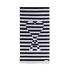 Ami Alexandre Mattiussi Pattern Beach Towel In White