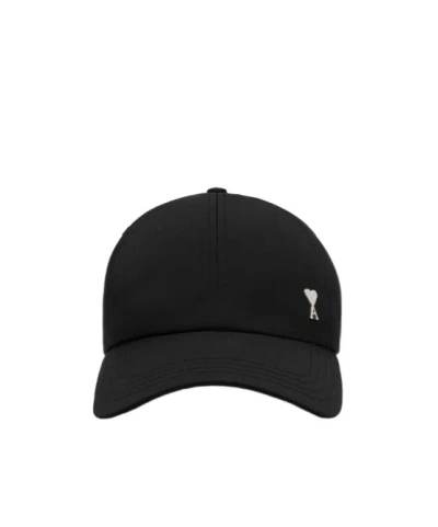 Ami Alexandre Mattiussi Pattern Hat In Black