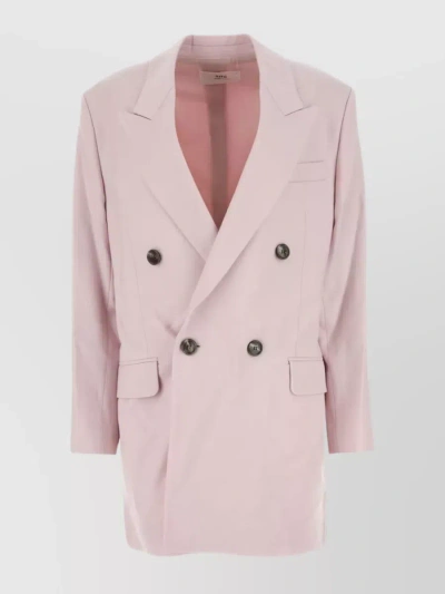 Ami Alexandre Mattiussi Blazer Jacket In Pink