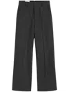 Ami Alexandre Mattiussi Belt-loop Casual Pants In Grey