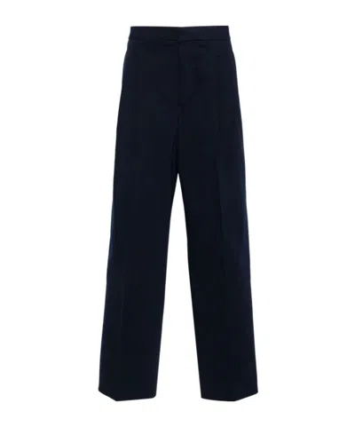 Ami Alexandre Mattiussi Pleated Casual Pants In Black