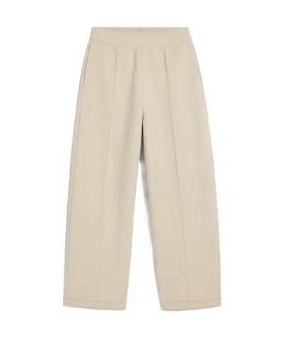 AMI ALEXANDRE MATTIUSSI AMI PARIS HIGH-WAIST ELASTICATED WAISTBAND PLEATED TROUSERS