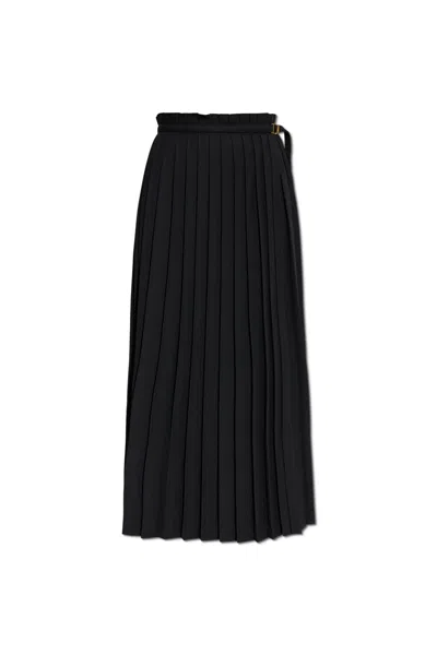 AMI ALEXANDRE MATTIUSSI AMI ALEXANDRE MATTIUSSI PLEATED SKIRT
