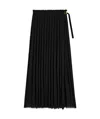 Ami Alexandre Mattiussi Ami Paris Black Polyester Skirt In Black