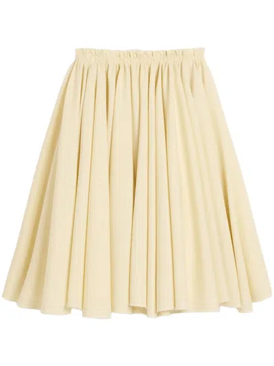 AMI ALEXANDRE MATTIUSSI PLEATED SKIRT