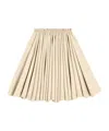 Ami Alexandre Mattiussi Elasticated-waist Midi Skirt In White