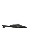Ami Alexandre Mattiussi Pointed Flat-soled Muller Shoes In Black