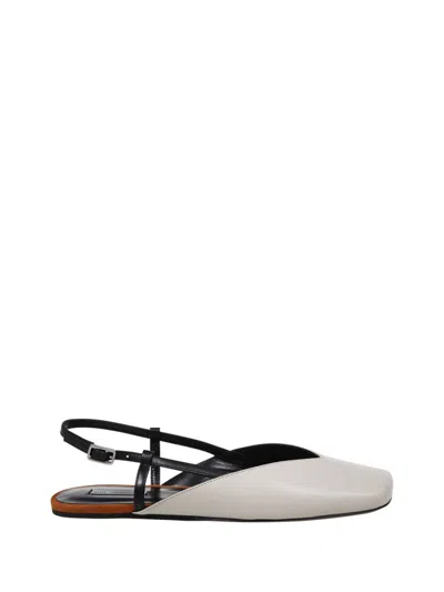 Ami Alexandre Mattiussi Ami Pointed Toe Slingback Shoes