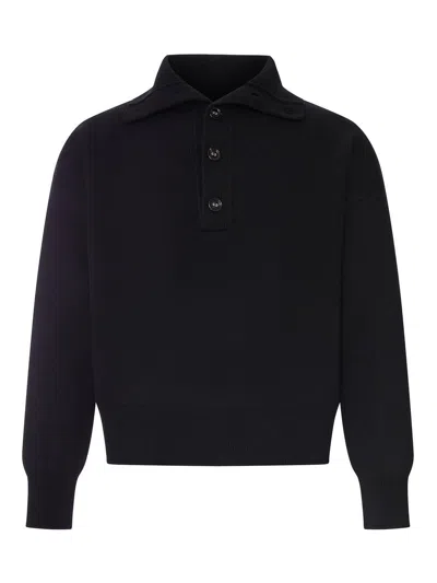 Ami Alexandre Mattiussi Polo - Negro In Blue