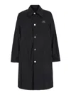 Ami Alexandre Mattiussi Ami Paris Technical Twill Trench Coat