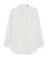 Ami Alexandre Mattiussi Striped Shirt In White