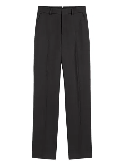 AMI ALEXANDRE MATTIUSSI PRESSED-CREASE TROUSERS