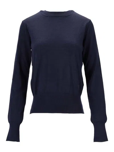 AMI ALEXANDRE MATTIUSSI PULL COL ROND  DE COEUR TON SUR TON
