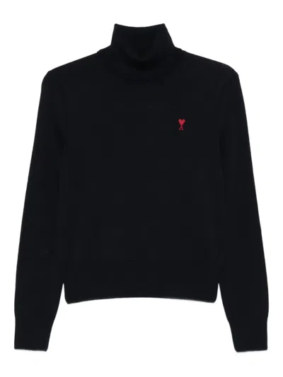 AMI ALEXANDRE MATTIUSSI AMI DE COEUR TURTLENECK SWEATER