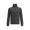 Ami Alexandre Mattiussi Cashmere-wool Ami De Coeur Rollneck Sweater In Gray