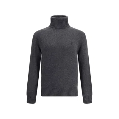 AMI ALEXANDRE MATTIUSSI PULL COL ROULE AMI DE COEUR