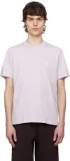 Ami Alexandre Mattiussi Purple Cotton Ami De Coeur T-shirt Purple In 504 Lilac