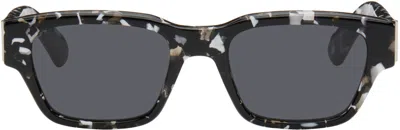 Ami Alexandre Mattiussi Rectangular Frame Sunglasses In Black