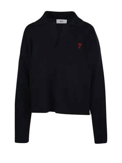 Ami Alexandre Mattiussi Red Adc Polo