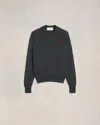Ami Alexandre Mattiussi Ami De Coeur Extra Fine Merino Wool Sweater