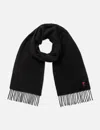 Ami Alexandre Mattiussi Ami De Coeur Fringed Scarf