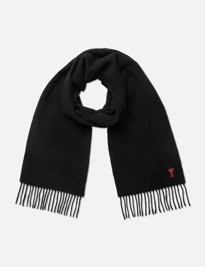 AMI ALEXANDRE MATTIUSSI RED AMI DE COEUR SCARF