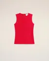 Ami Alexandre Mattiussi Ami Paris Top In Poppy