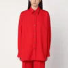 Ami Alexandre Mattiussi Hemd Mit Schlitz Hinten In Red