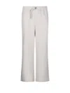Ami Alexandre Mattiussi Ami Wide-leg Trouser With Elastic Waistband And Practical Pockets