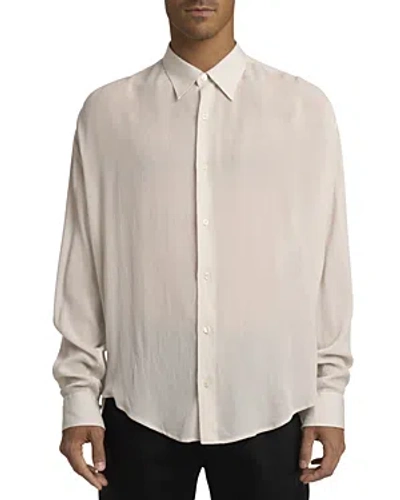 Ami Alexandre Mattiussi Boxy Fit Shirt In Chalk