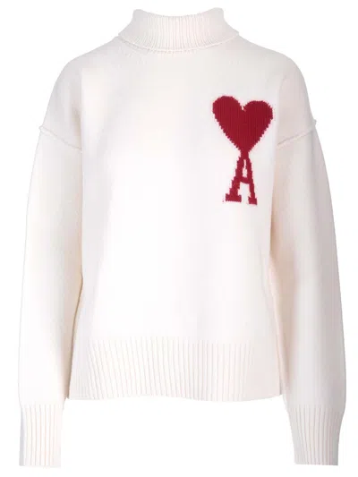 AMI ALEXANDRE MATTIUSSI RELAXED FIT SWEATER