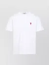 Ami Alexandre Mattiussi Ami Paris Ami De Coeur White Oversize T Shirt