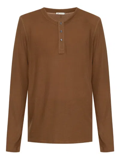 Ami Alexandre Mattiussi Ami Paris T-shirts And Polos In Brown