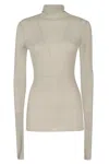 Ami Alexandre Mattiussi Ribbed Turtleneck Sweater
