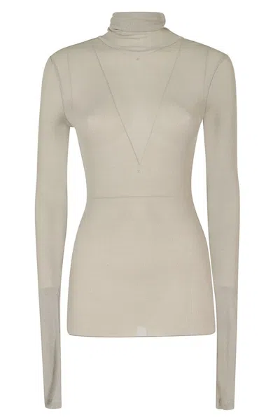 Ami Alexandre Mattiussi Ribbed Turtleneck Sweater