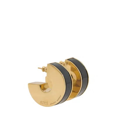Ami Alexandre Mattiussi Rivage Earrings In Yellow