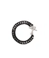 Ami Alexandre Mattiussi Ami De Coeur Braided Chain Bracelet Black Unisex In Black